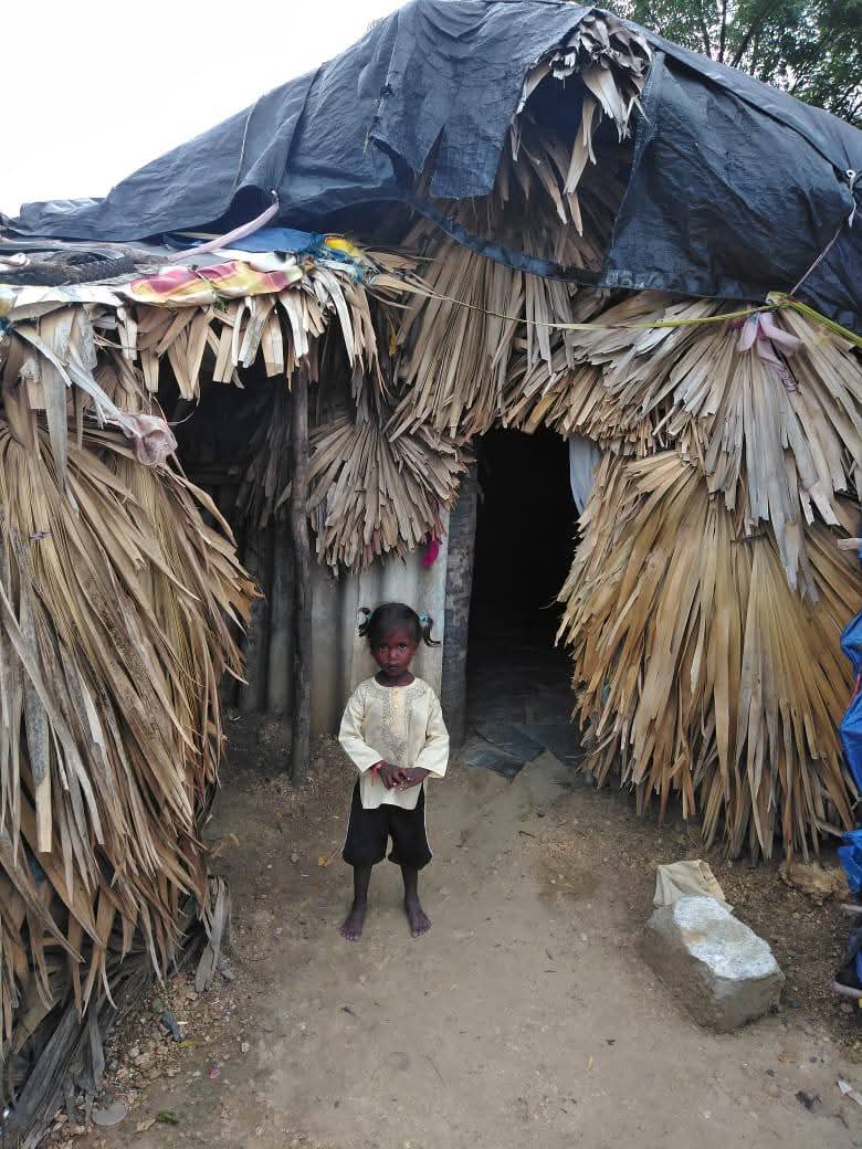 Child at her home during outreach visit
