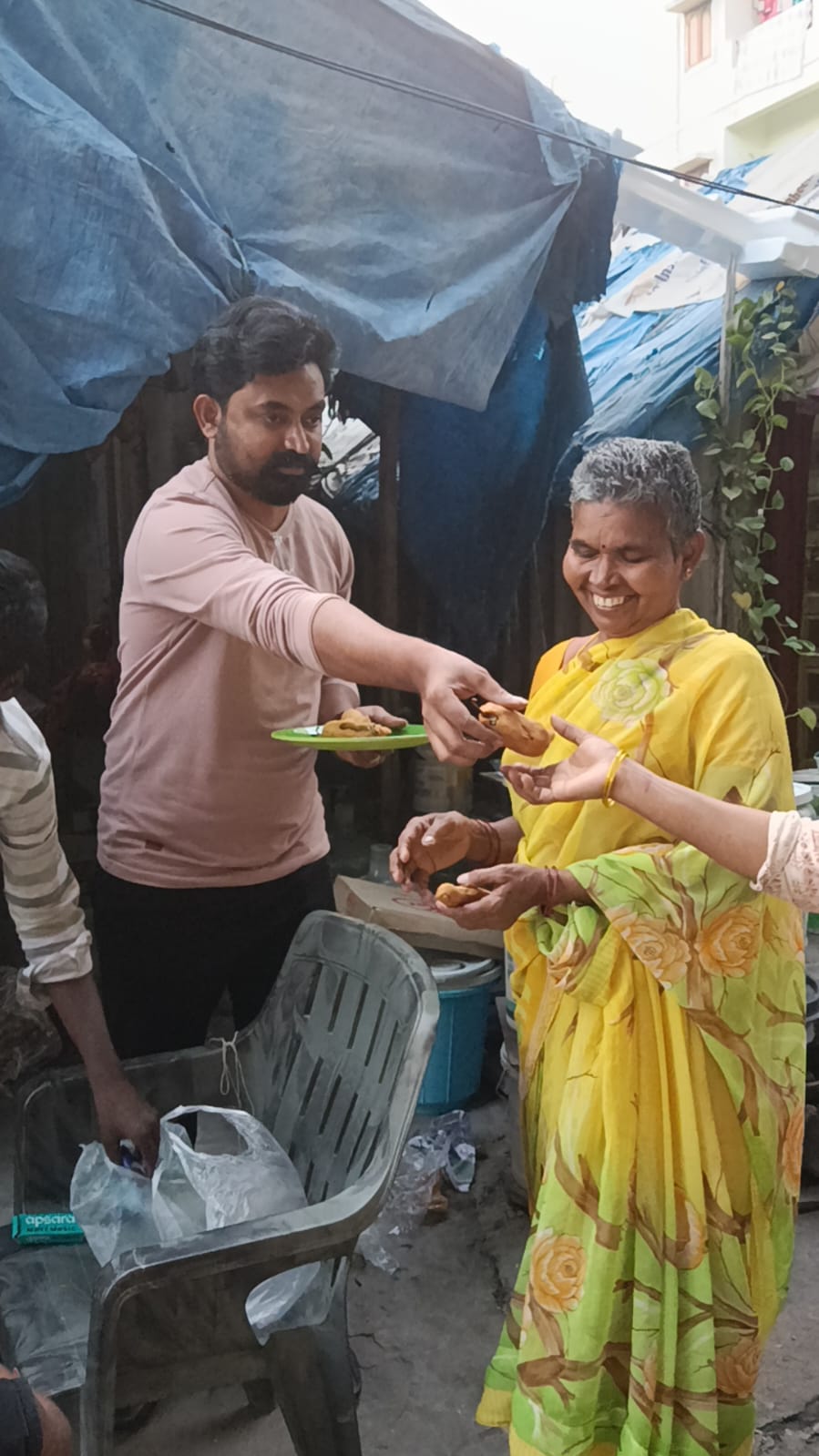 Sweets shared during birthday celebration