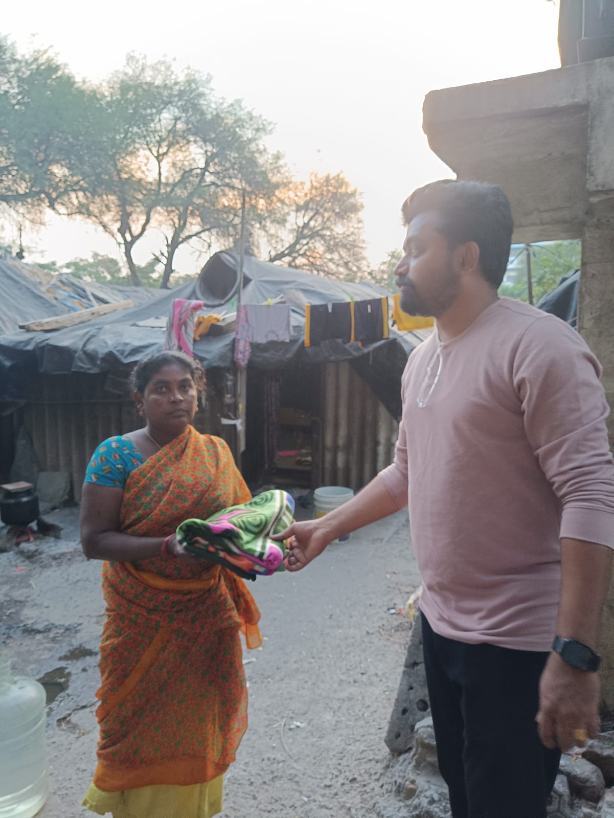 Blanket donation
